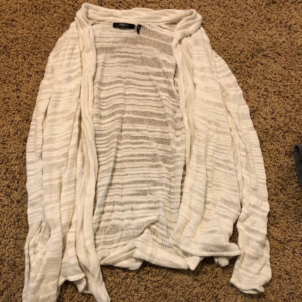 White Cardigan